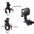 Bike Camera Mount Bicycle Motorcycle HandleHandle Tripod Clip Adapter Action Camera Part For Gopro Hero 1 2 3 3+ 4. 