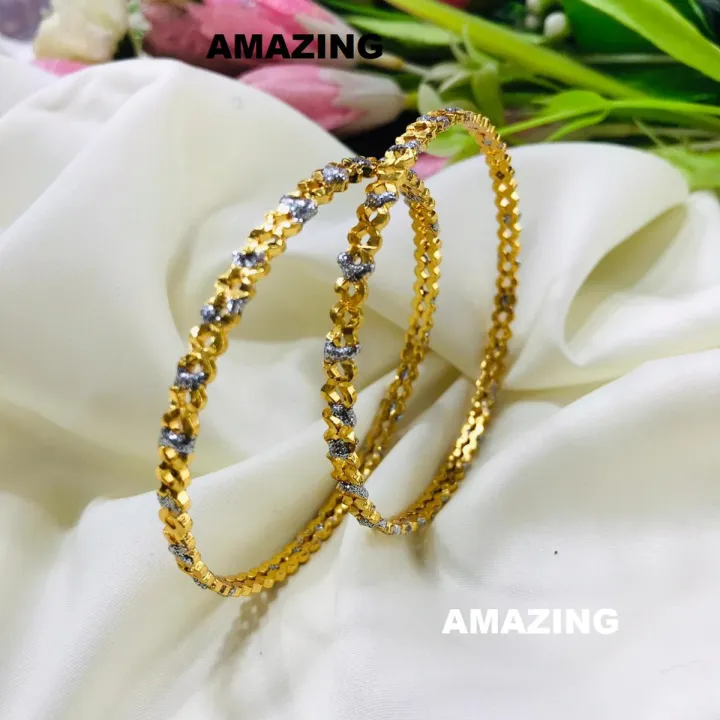 Palish Women for giliter laying Gold palish Curi 2 pcs | Daraz.com.bd