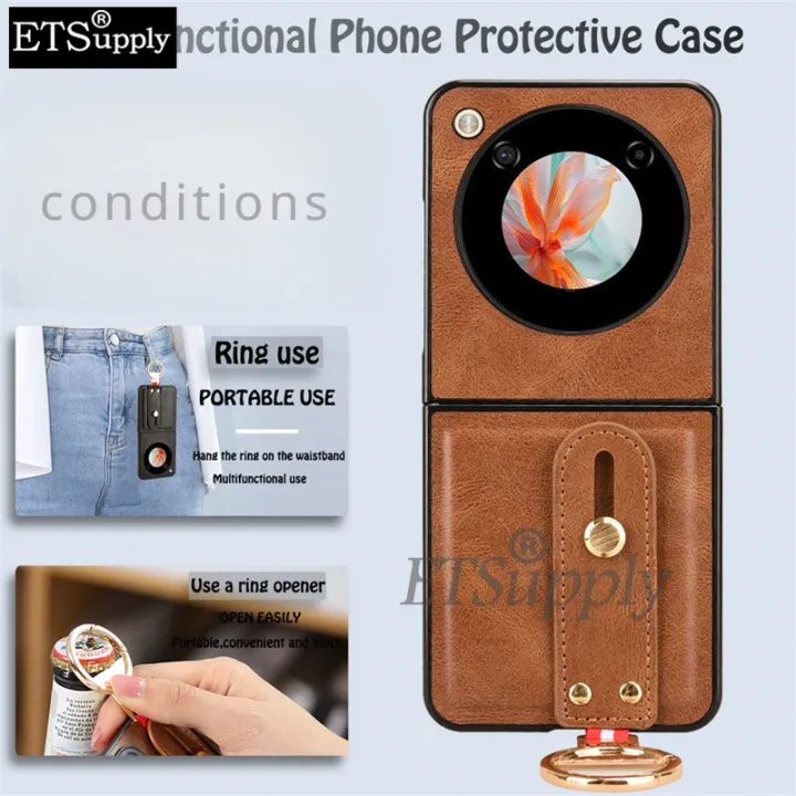 Phone%20case%20ZTE%20Nubia%20Flip%20Leather%20Ring%20Holder%20Snap-on%20Hybrid%20PC+TPU%20Full%20Protection%20Back%20cover%20ZTE%20Nubia%20Flip%20case%20-%20Image%204
