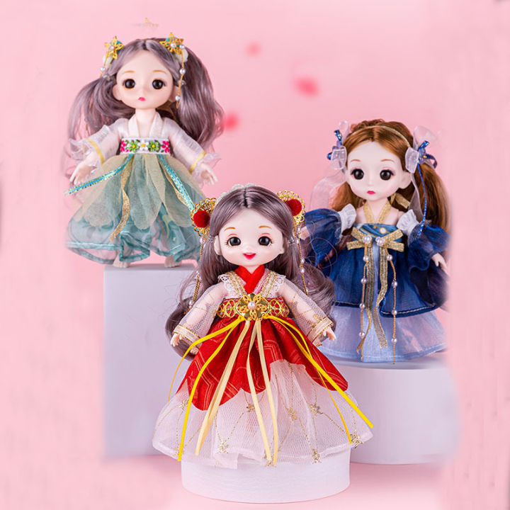 17cm%20costume%20girl%20court%20antique%20doll%20constant%20tide%20confused%20barbie%20hanfu%20princess%2061%20children's%20gifts%20wholesale%20-%20Image%202