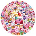 10/30/50/100PCS Game Kirby Stickers Kawaii Decals Classic Toy DIY Phone Luggage Guitar Car Cartoon Graffiti Sticker Kids Gift.