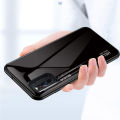 Vantime for Vivo V19 Case Gradient Phone Back Hard Glass Cover. 