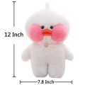 White Doll Clothes Dress Sweater Hat Uniform Fit 30cm Lalafanfan Yellow Duck Doll Children's Toy Girl Gift Duck Doll Accessories. 