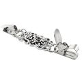 2X Retro Cardigan Clip Sweater Clip Women Filigree Cinch for Back of Dresses Shawl Clip.