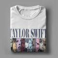 Men's T-Shirts Taylor The Eras Tour 2023 World Tour Cotton Tee Shirt Short Sleeve T Shirts Crewneck Clothing Birthday Present. 