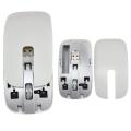 Wireless Slim White Keyboard + PC and Wireless Optical Mouse set for Laptop. 