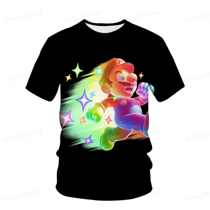 Fashion%20Mario%20T-shirt%20Children's%20Clothing%20Top%20Boys'%20T-shirt%20Game%203D%20Print%20T-shirt%20Funny%20Animation%20Short%20Sleeve%20Baby%20Girls'%20Cloth%20-%20Image%203