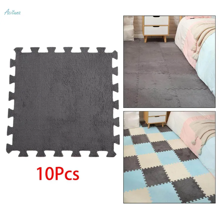 10%20Pieces%20Plush%20Puzzle%20Foam%20Floor%20Mat%20Non%20Slip%20Interlocking%20Tiles%20Soft%20Climbing%20Mats%20for%20Flooring%20Farmhouse%20Workout%20Kids%20Baby%20-%20Image%202