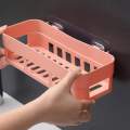 1 Pcs Kitchen And Bathroom Wall Shelf Square -  Self - kitchen self  bathroom accessories - Family coloul. 