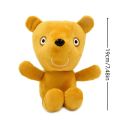 1Pc 19cm/7.84in Peppa Pig Kawaii Plush Toy Genuine High Quality Soft Stuffed Mr Dinosaur Cartoon Animal Key Chain Doll Kids Gift.