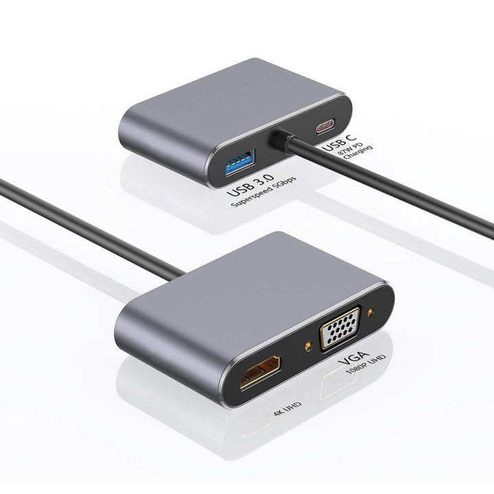 Usb%20C%20Hub%20to%204K%20VGA%20USB%20C%203.0%20HDMI-compatible%20Adapter%204%20in%201%20for%20Nintendo%20Macbook%20Phone%20Huawei%20Xiaomi%20Laptop%20TV%20PC%20Cable%20Adapter%20-%20Image%205