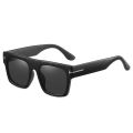 Vintage Brand Tom F Sunglasses For Men Women 2024 Luxury Designer Sun Glasses Male Black Gradient Glasse gafas de sol hombre. 