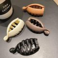 Headwear Korean Banana Hairgrip Simple Design Fashion Twist Claw Clips Hair Clips For Women Girls. 