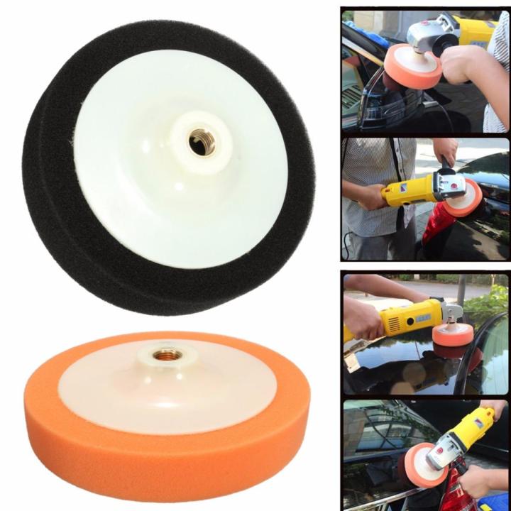 6 inch Car Polishing Disc Self-Adhesive Buffing Waxing Sponge Wool ...