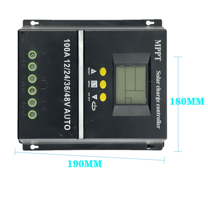 PWM%20100A%2012V%2024V%2036V%2048V%20AUTO%20Solar%20Panel%20Charge%20Controller%20Solar%20PV%20Battery%20Charger%20with%20LCD%20MPPT%20Solar%20Controller%20-%20Image%203