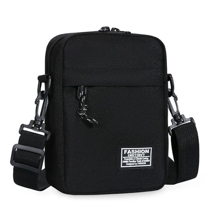 Casual Mini Crossbody Bag Small Men's Shoulder Bag Men Diagonal Small Backpack Light Messenger Phone Bag Boy Fanny Chest Pack