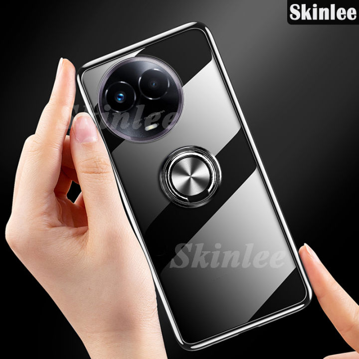 Phone%20case%20For%20Realme%20C67%205G%20Back%20cover%20Ring%20Holder%20Phone%20Case%20Ultra%20Thin%20Transparent%20Car%20Navigation%20Silicone%20Clear%20Cases%20For%20RealmeC67%205G%20Cover%20cases%20-%20Image%202