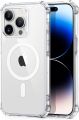 ESR for iPhone 14 Pro Max Case, Compatible with MagSafe, Shockproof Grade Protection, Air-Guard Corners, Magnetic Phone Case for iPhone 14 Pro Max, Air Armor (HaloLock), Clear.