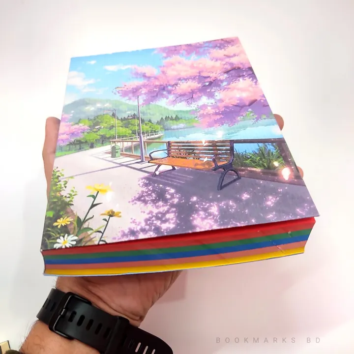 200%20sheet%20Multicolor%20paper-Aesthetic%20design%20Notebook%20(7.5"/5.5"%20size)%20-%20Image%202