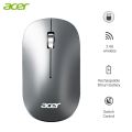 Acer Wireless Mouse Bluetooth and 2.4GHz Dual Modes Rechargeable RGB Ergonomic Silent Office Mice for Desktop Computer Laptop PC.