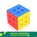 High Speed Magic Rubik Cube Puzzle 3X3 - Multicolor. 