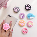 Cute Phone Socket Universal Cat Claw Paw Mobile Phone Stretch Bracket Cartoon Phone Stand Finger Holder. 