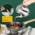 Obelix Kitchen Oil Filter Cooking Tools Storage Tank Grease Filter Container Restaurant Oil Filter Stainless Steel Oil Tanks. 