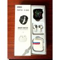 Watch 8 Max DM03 Smart Watch and Free Bluetooth Earpds.
