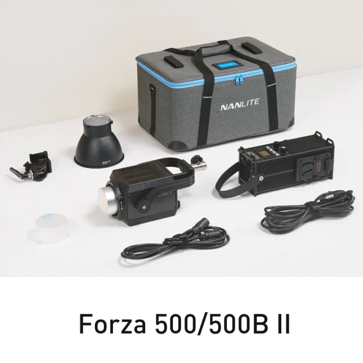 Nanlite%20Forza%20300B%20II%20500W%20II%20Bi-Color%20LED%20Spotlight%20CRI%2096%20TL%20CI97%202700K-6500K%20Photography%20Light%20App%20and%20DMX%20Control%20Video%20-%20Image%203