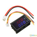 DSN-VC288 VC288 DC 100V 10A Voltmeter & Ammeter Blue & Red LED Amp Dual Digital Volt Meter Voltage Current Meter Mini Digital Voltmeter Ammeter Tester 0.56" LED Display Electrical Circuitry & Parts. 