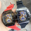 【Can last for 10 years】 OMYA Barrel-Shaped Men's Watch Fashion Business Casual Men's Watch Men's Quartz Watch Student's Watch. 