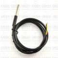 3 Wire DS18B20 Waterproof Digital Temperature Temp Sensor Probe 1M Stainless Steel Package Waterproof DS18B20 Temperature Sensor Probe For Arduino Raspberry Pi.