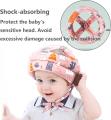 Adjustable Baby Safety Helmet – Soft Head Protector for Toddlers, Anti-Collision Cap. 