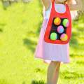 Dodgeball Game Set with Sticky Vest Toss Soft Toy Balls Toy Indoor and Outdoor. 