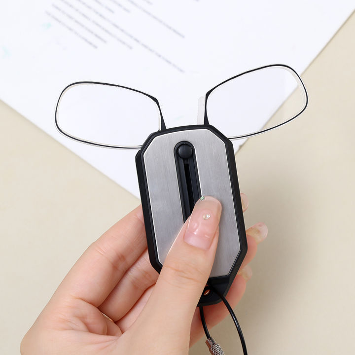 Nose%20Clip-on%20Reading%20Glasses%20Folding%20Legless%20Ultralight%20Keychain%20Glasses%20Men%20Women%20Mini%20Portable%20Presbyopic%20Glasses%20-%20Image%208