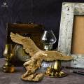 Eagle Figurine Statue Resin Table Crafts Tabletop Centerpiece Decoration for Office Living Room Home Decor Collection Hand Painted.