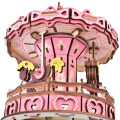 DIY Wooden 3D Carousel Puzzles Assembly Model Art Crafts Education Toy Gift Collection Toys Gift For Children.