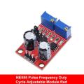 NE555 Pulse Frequency Duty Cycle Adjustable Module Square Wave 5V-12V Signal Generator For Arduino Smart Car.