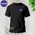 Nasa logo t shirt premium cotton men & women round neck tshirt. 