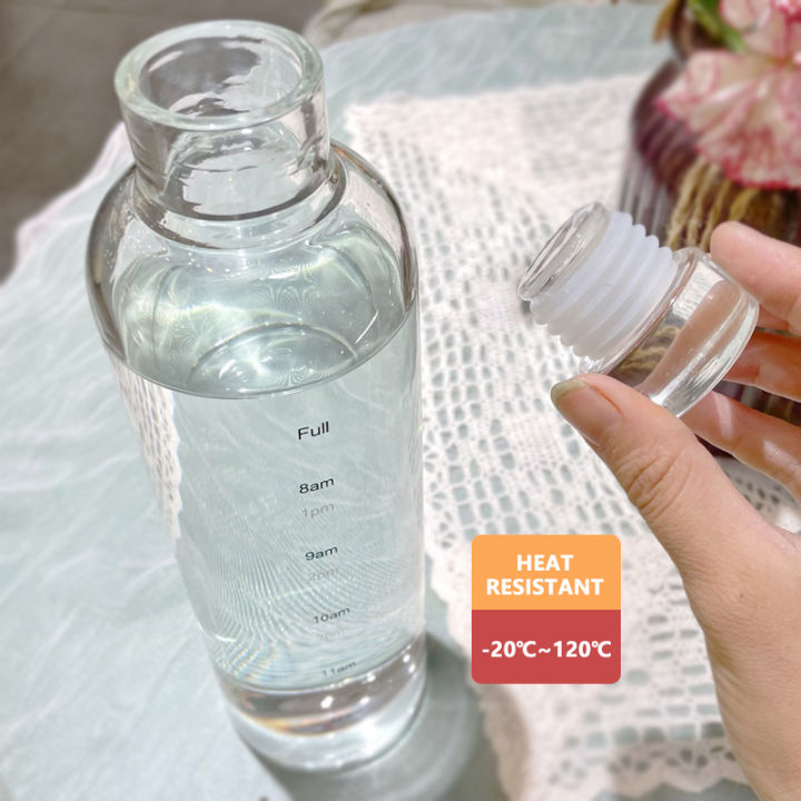 500/750ml%20Large%20Capacity%20Glass%20Water%20Bottle%20With%20Time%20Marker%20Cover%20For%20Water%20Drink%20Transparent%20Milk%20Juice%20Cup%20Simple%20Cup%20Gift%20-%20Image%204