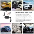 Auto Car Motorcycle ATV 12V/1A Multi-mode Charger 15W.