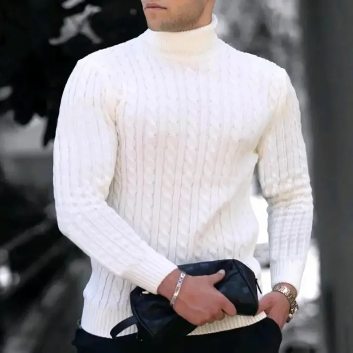 %E3%80%90New%20release%E3%80%91%20Men%20Long%20Sleeve%20Sweater%20High%20Neck%20Men's%20Winter%20Sweater%20Solid%20Color%20Long%20Sleeve%20Turtleneck%20Top%20for%20Autumn/winter%20Clothing%20High%20-%20Image%202
