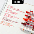 TOME Red Pen Press Gel Pen Good-looking Student Only Red Pen Set Teacher Correction Signature Pen. 