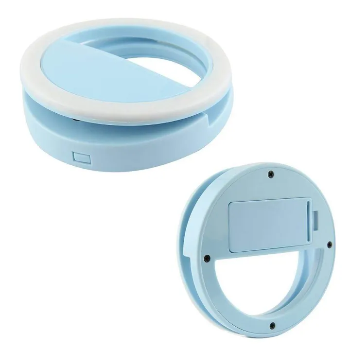 36%20LED%20Battery%20Selfie%20Ring%20Light%20Clip%20On%20Portable%20Photography%20LED%20Camera%20Fill%20Lights%20For%20IPhone%206%206s%207%20Plus%20IPad%20Samsung%20Galaxy%20And%20Other%20Andriod%20Smart%20Phones(bule)%20-%20Image%204