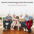 1 PCS Smart IR Remote Controller WiFi Universal Smart Life APP Control TV DVD AUD AC Black for TUYA Google Home.