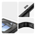 HODON 360° Rotatable Magnetic Kickstand Phone Case for Samsung Galaxy Z Flip 7 6 5 TPU+PC Clear Shockproof Cover.