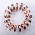 Classic Finger Ring Vintage Magnetic Copper Ring Healthy Set Women Custom Engagement Wedding Men Adjustable Copper Rings.