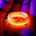 Glows Cracks Rings Shining Luminous Glow Ring Glowing In The Dark Jewelry Unisex Decoration For Women Men Glows Cracks Rings. 