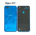 OPPO A12 - ( Plastic ) Casing / Back Shell / Back Panel / Battery Cover / Back Door / Back Replacement Part with Button. 