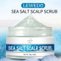 LEWEDO 150g Sea Salt Scalp Scrub For Nourishing Dry Hair Anti-Dandruff Oil Control Cleansing Hair Roots Scalp Scrub. 